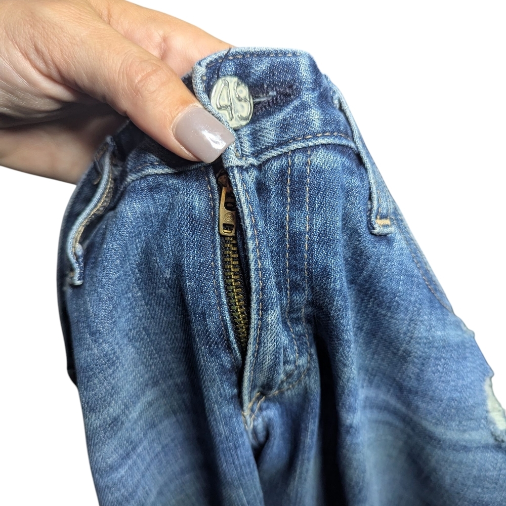 Adriano Goldschmied AG The Stilt Slim Straight Cigarette Jeans 26R Medium Wash - Picture 5 of 11